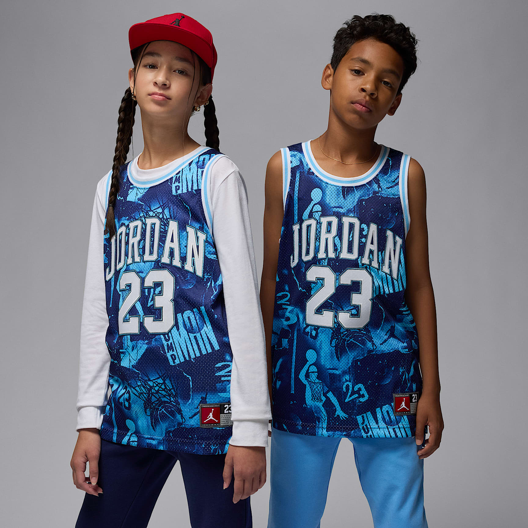 Jordan Big Kids' Printed 23 Jersey. Nike.com